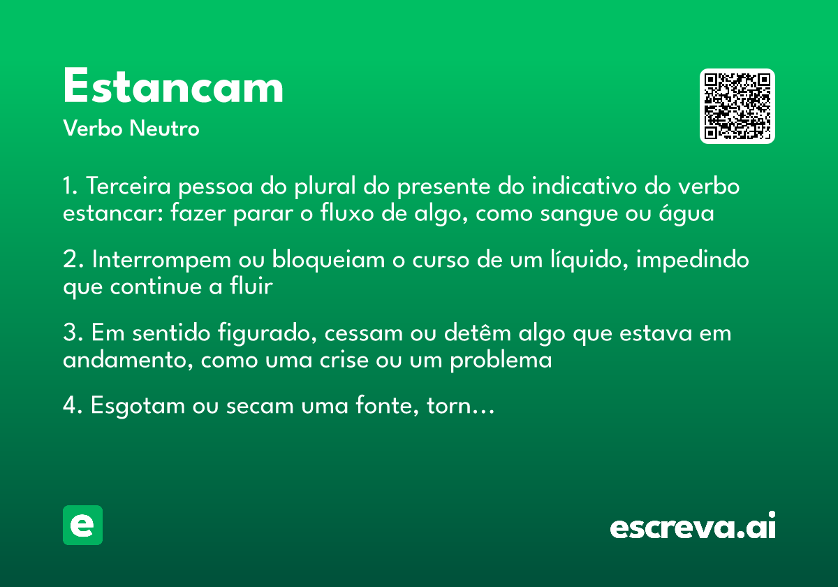 estancam