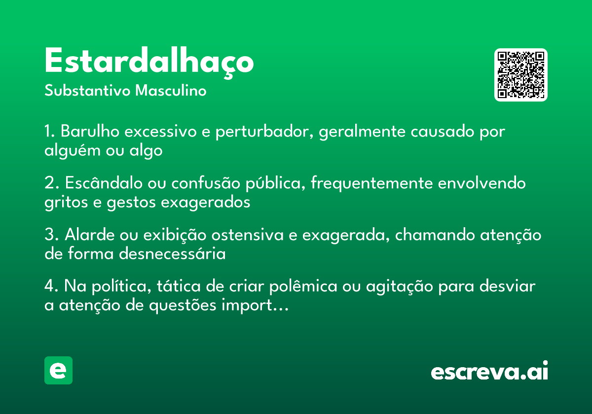 estardalhaço