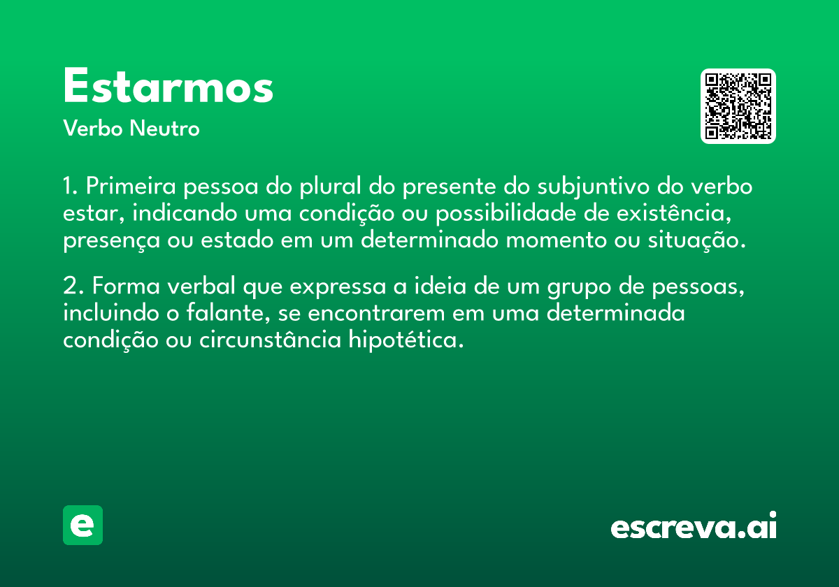 estarmos