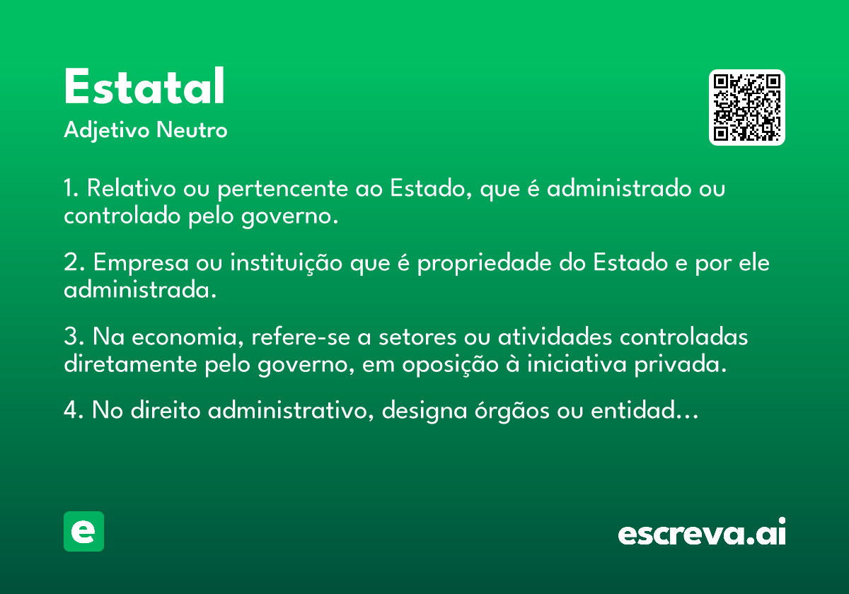 estatal