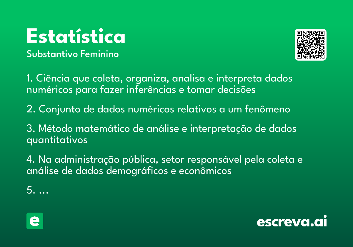 estatística