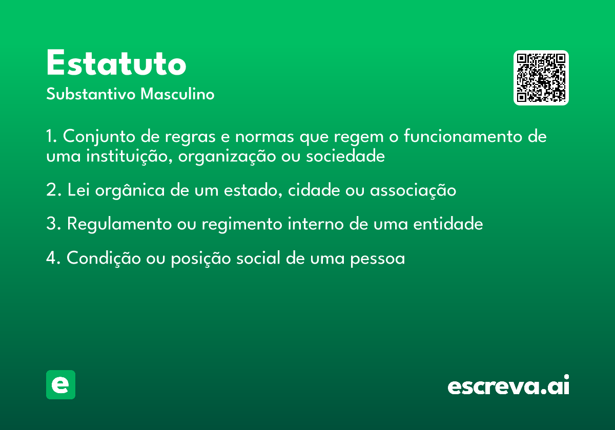 estatuto