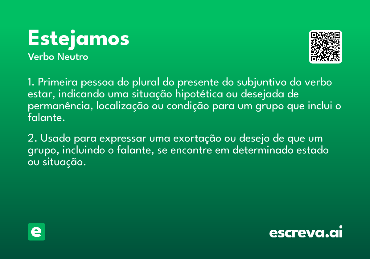 estejamos