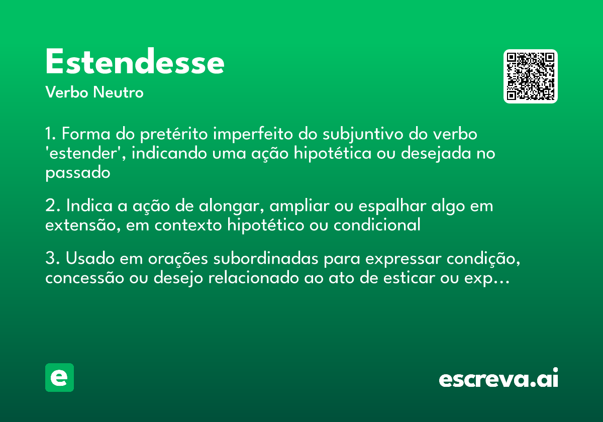 estendesse
