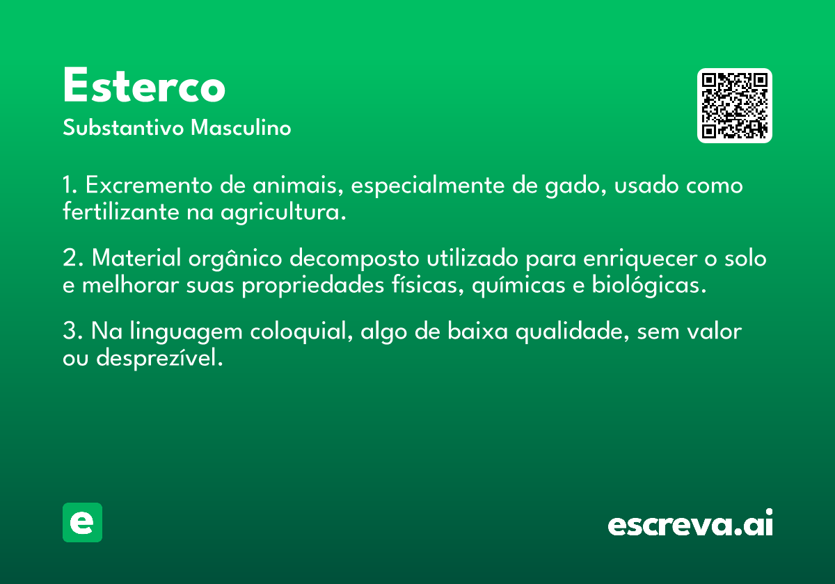 esterco