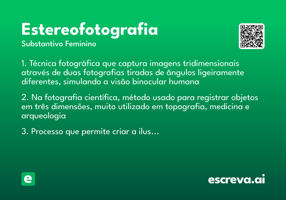 estereofotografia