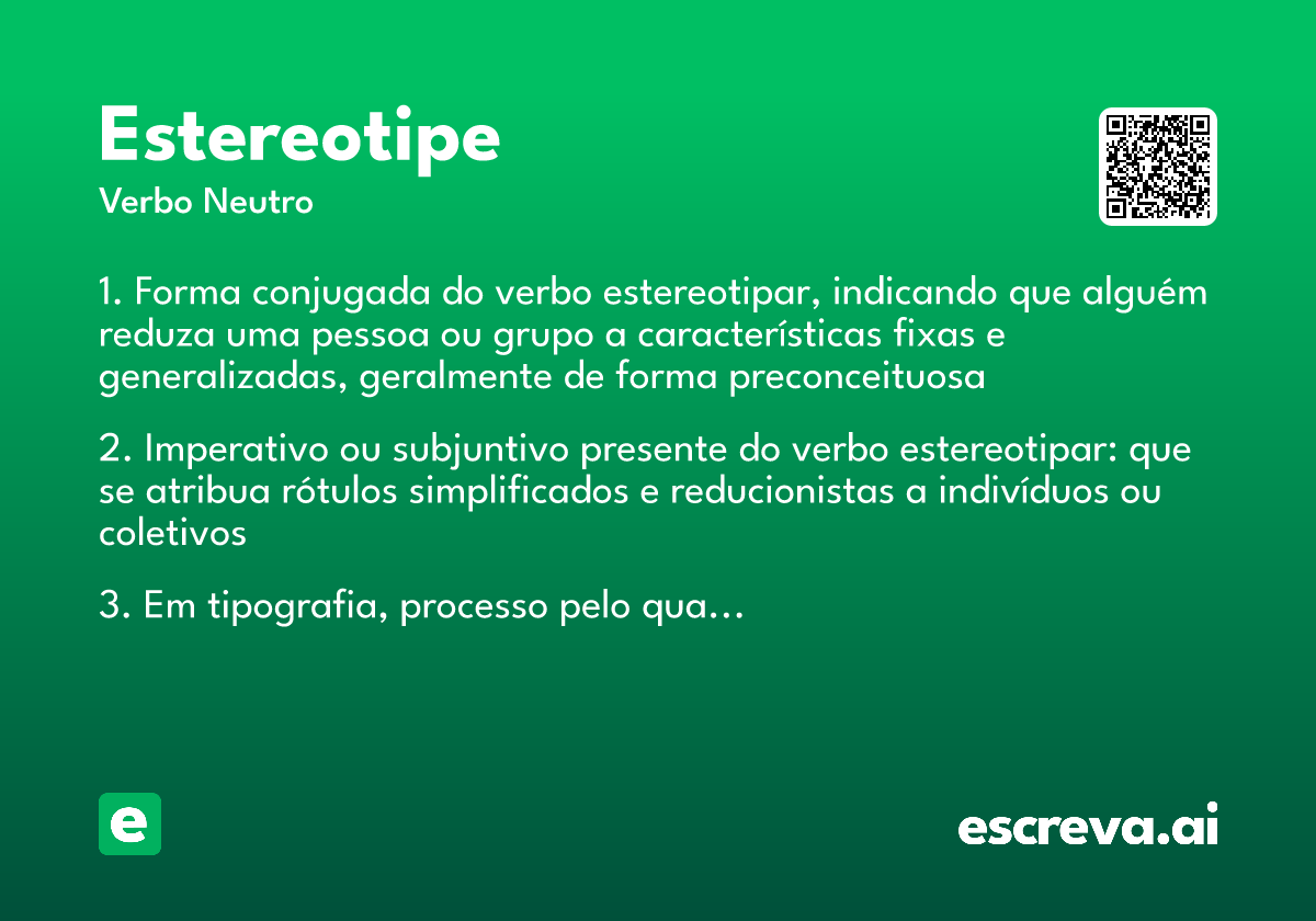 estereotipe