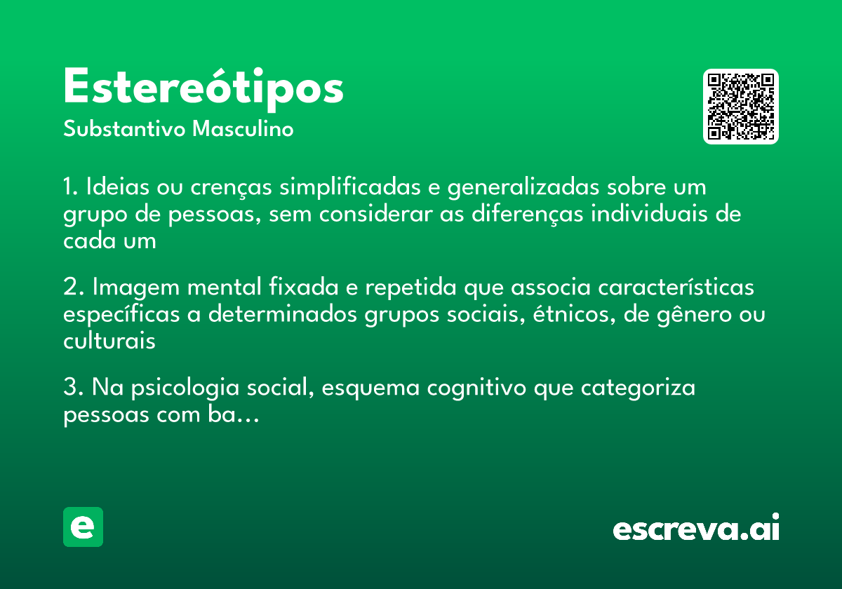 estereótipos