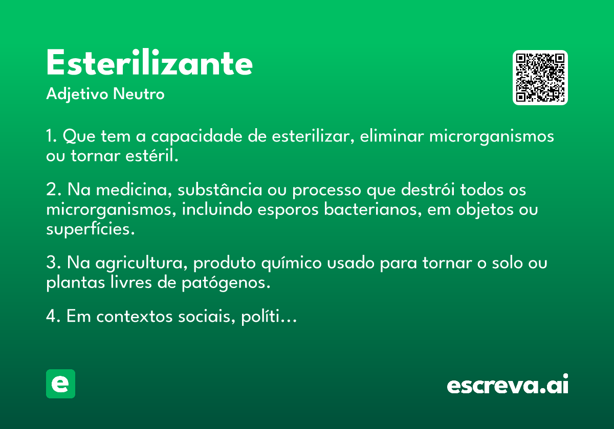 esterilizante