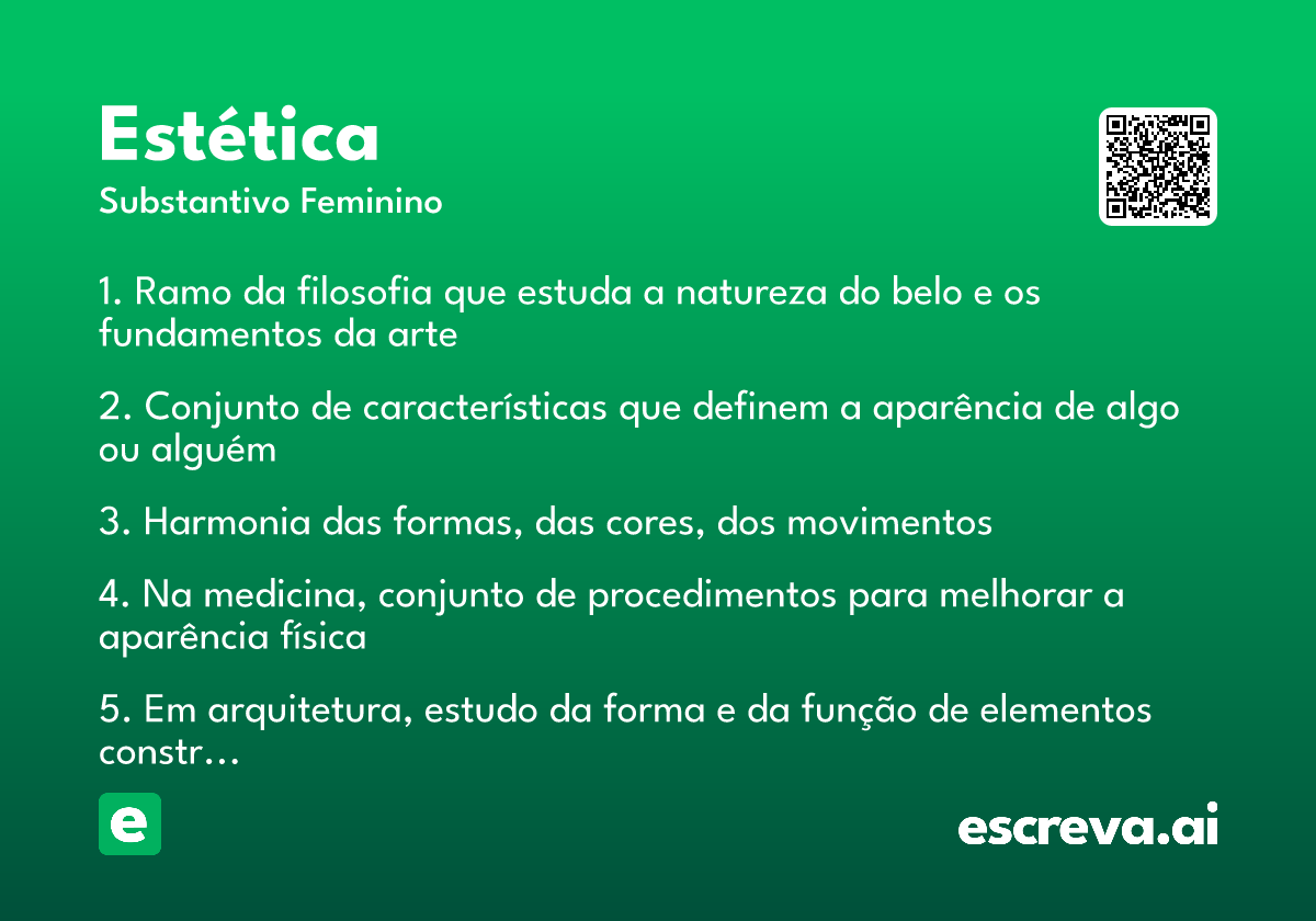 estética