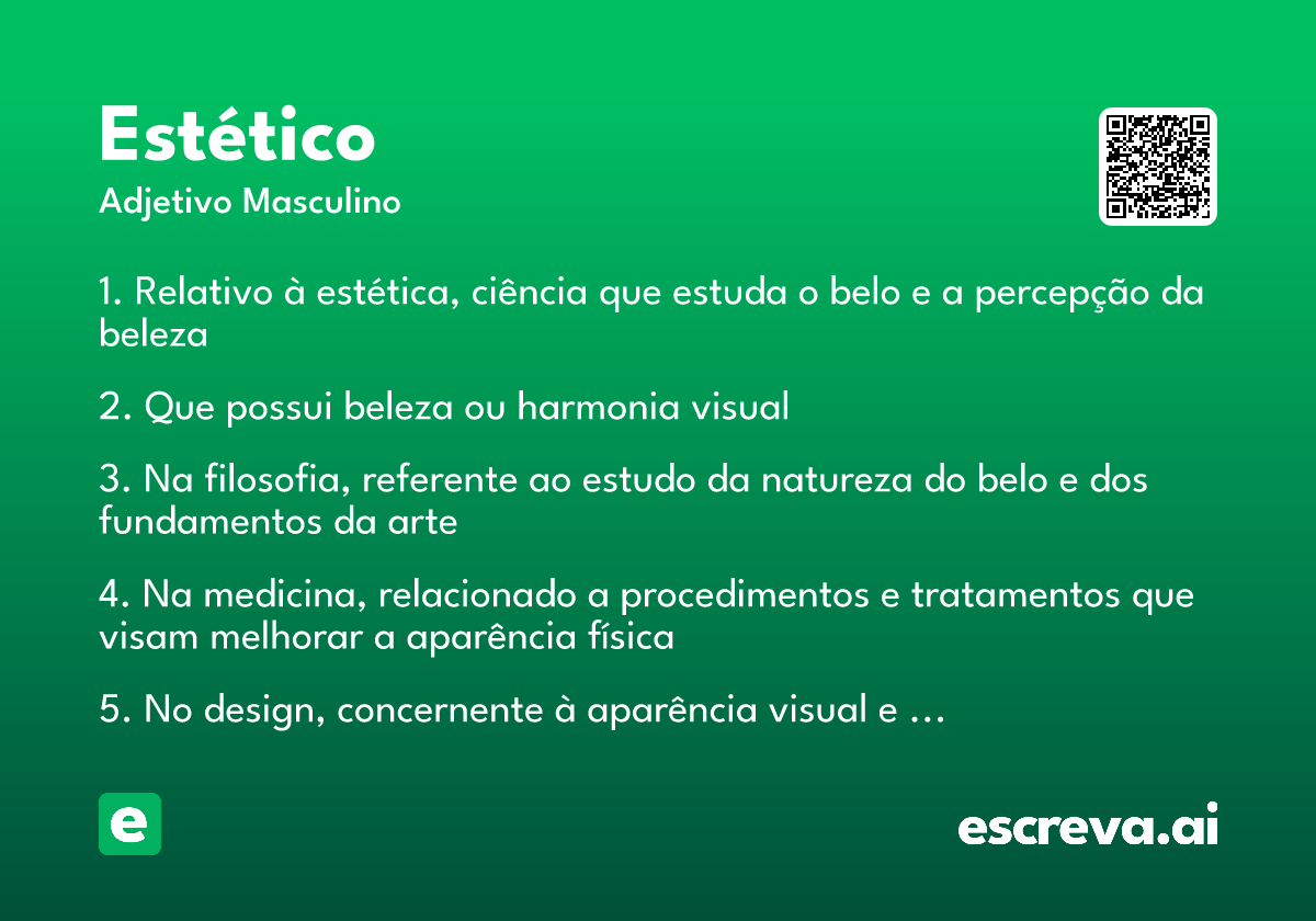 estético