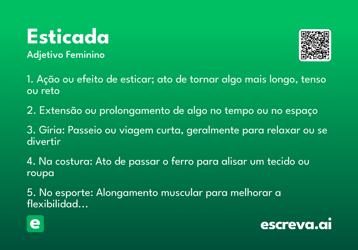 esticada