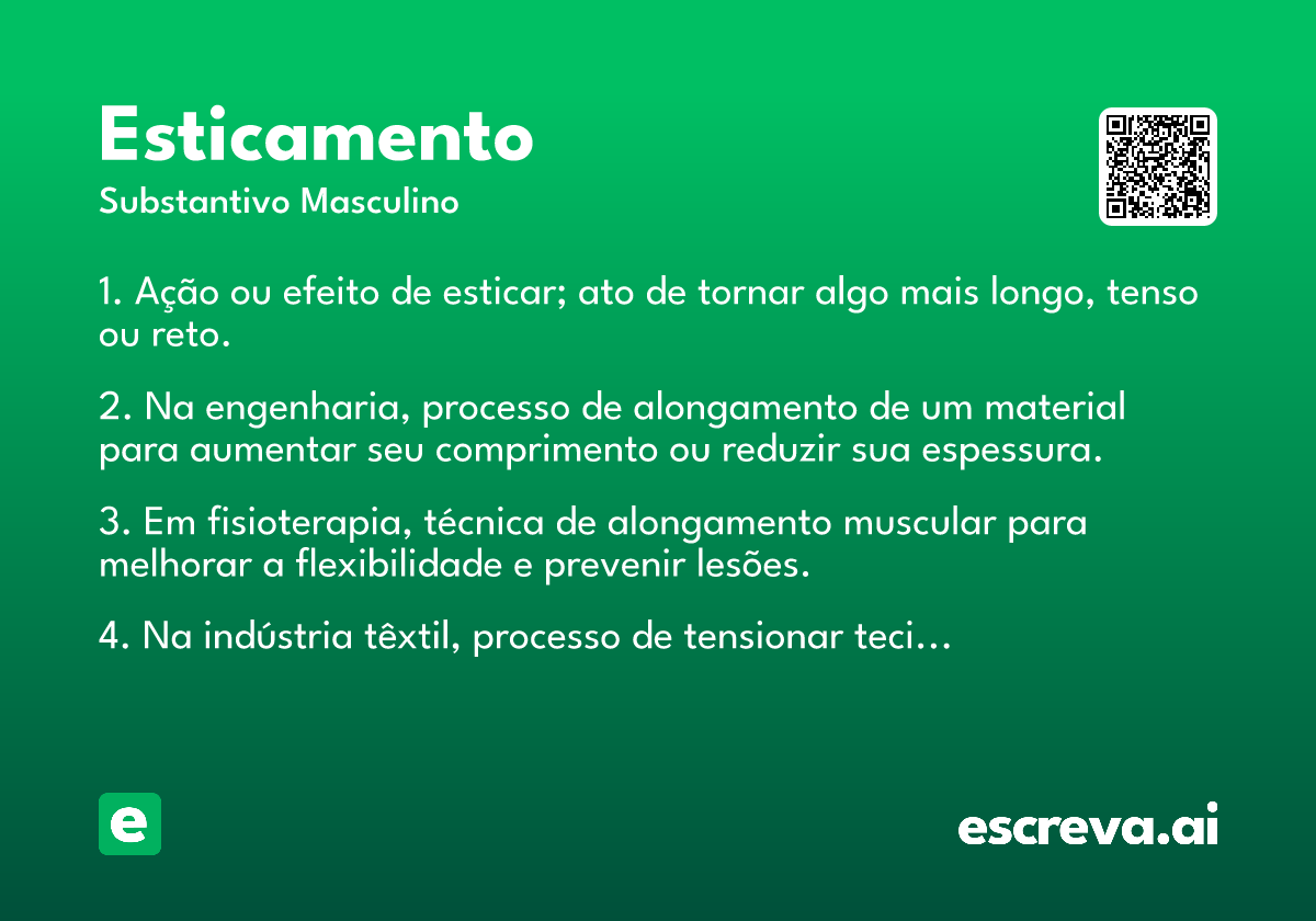esticamento