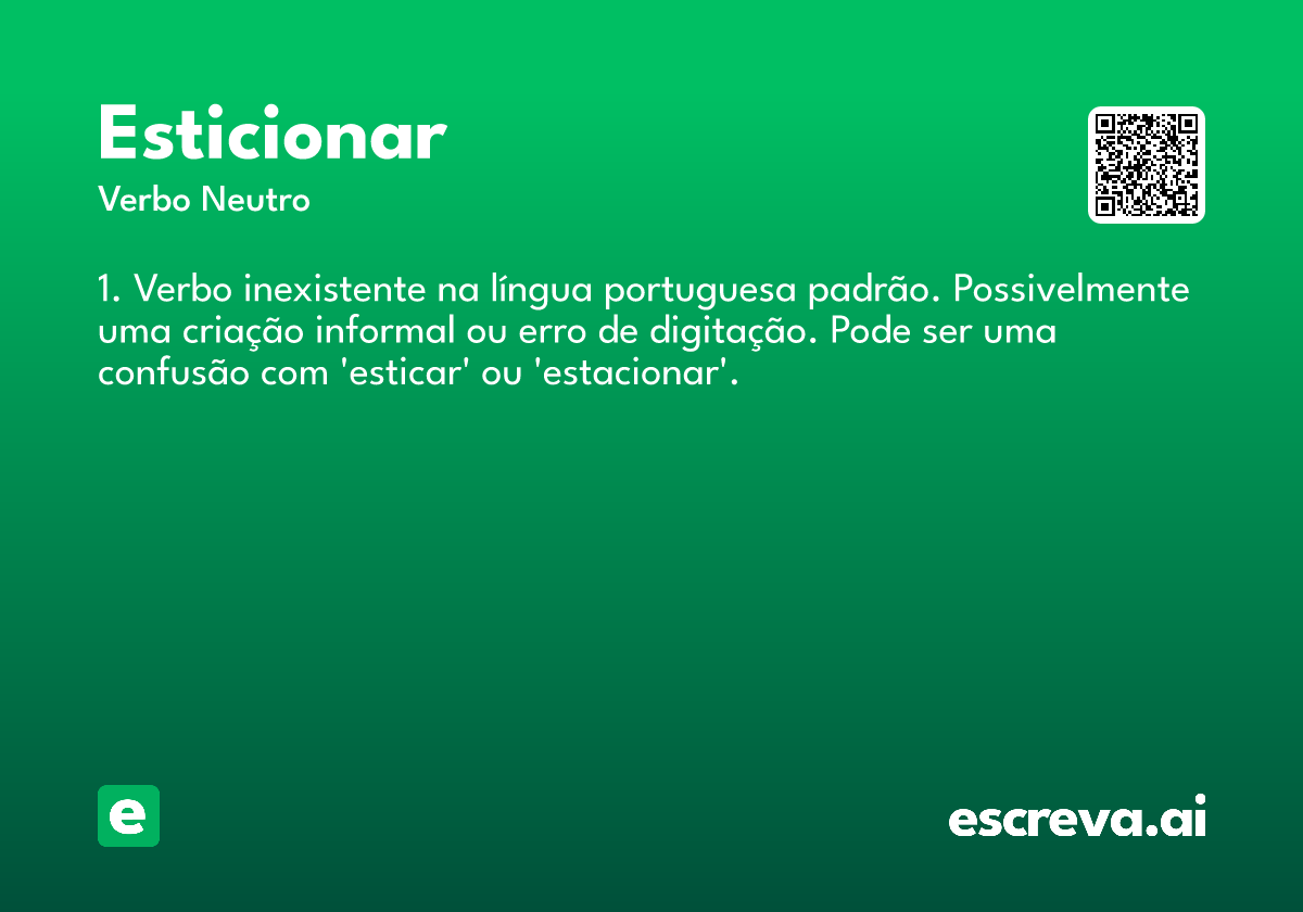 esticionar