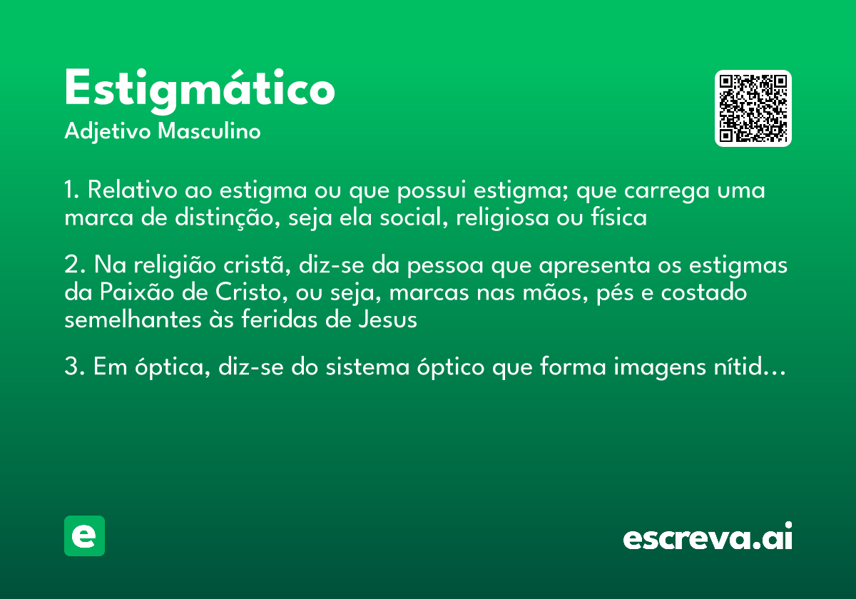 estigmático
