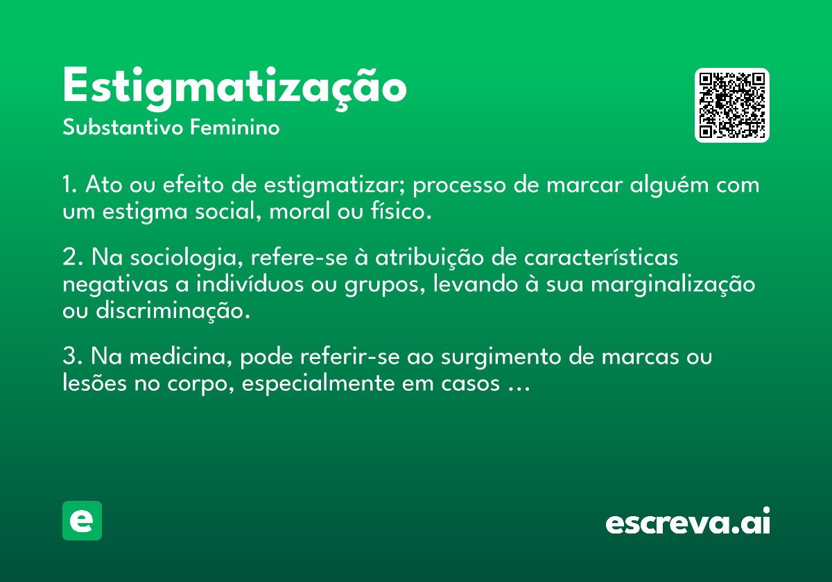 estigmatização