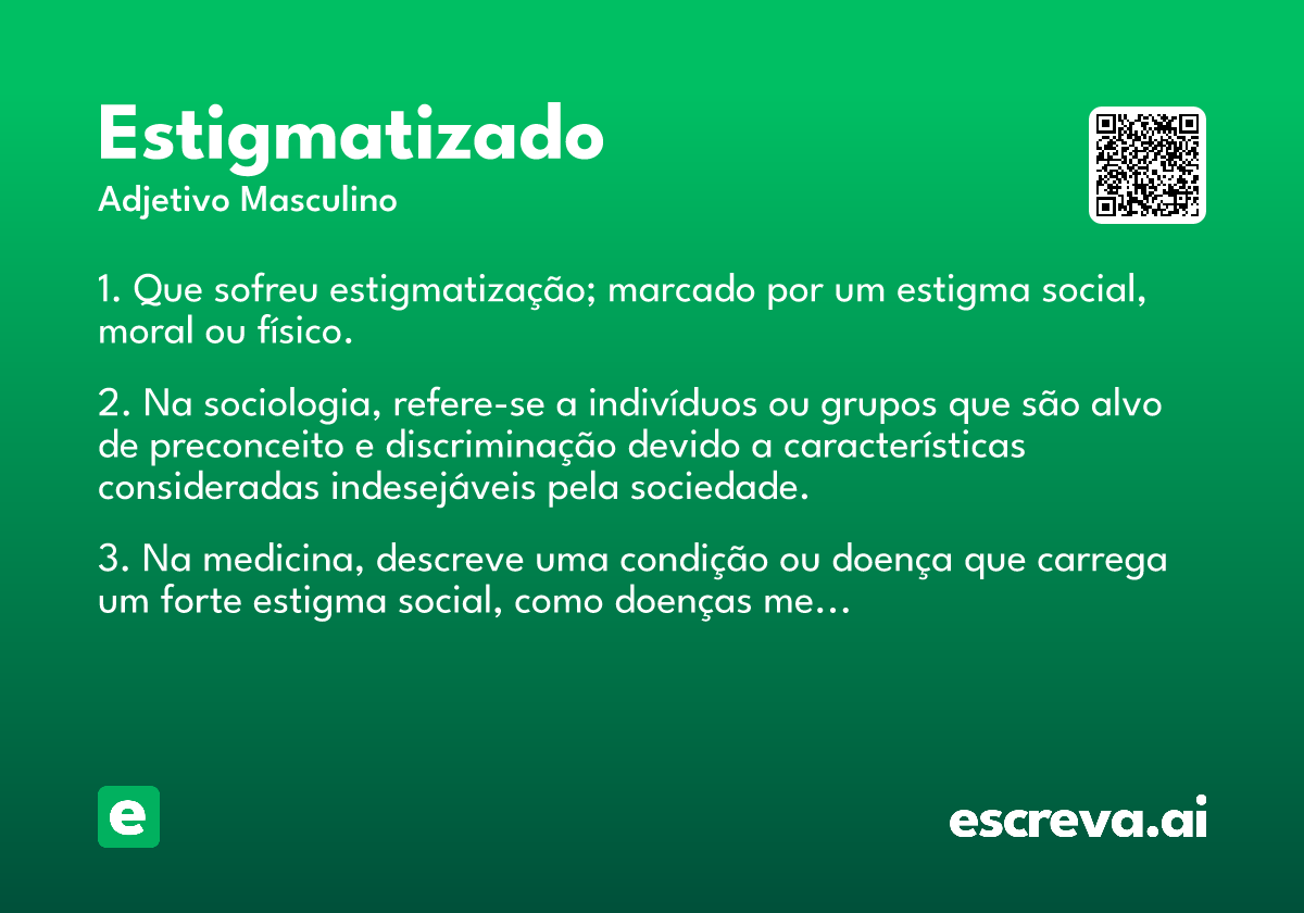 estigmatizado