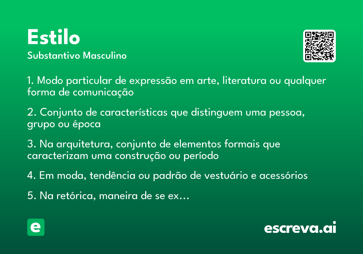 estilo