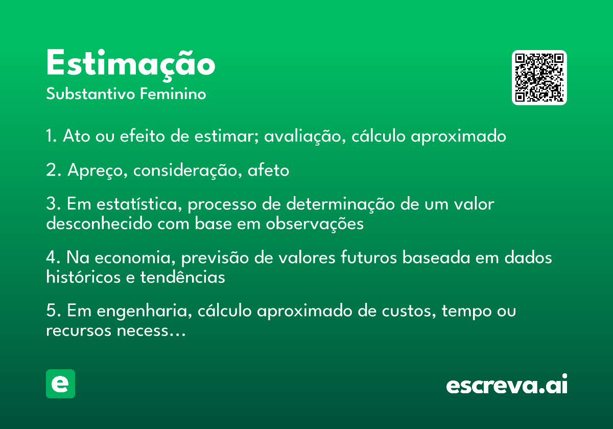estimação