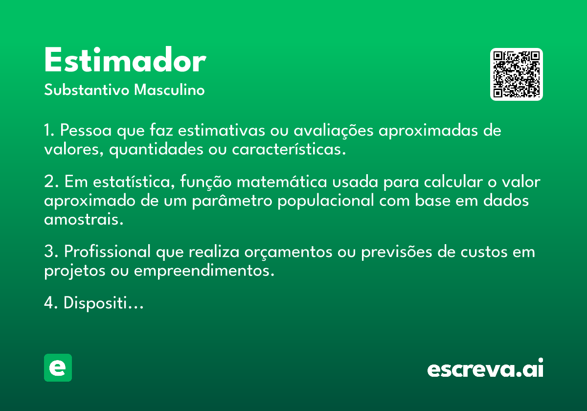 estimador
