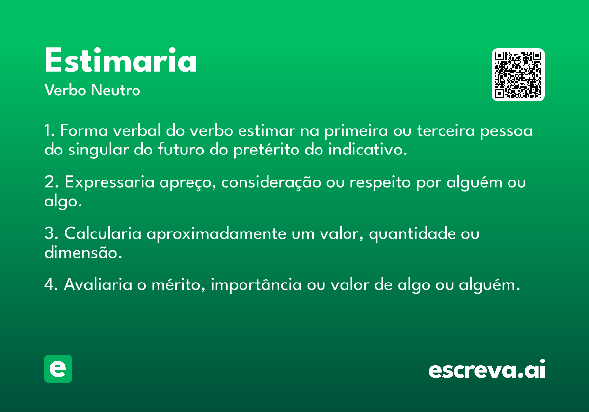 estimaria