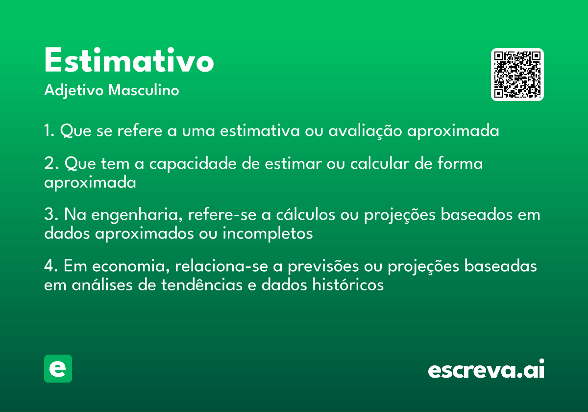 estimativo