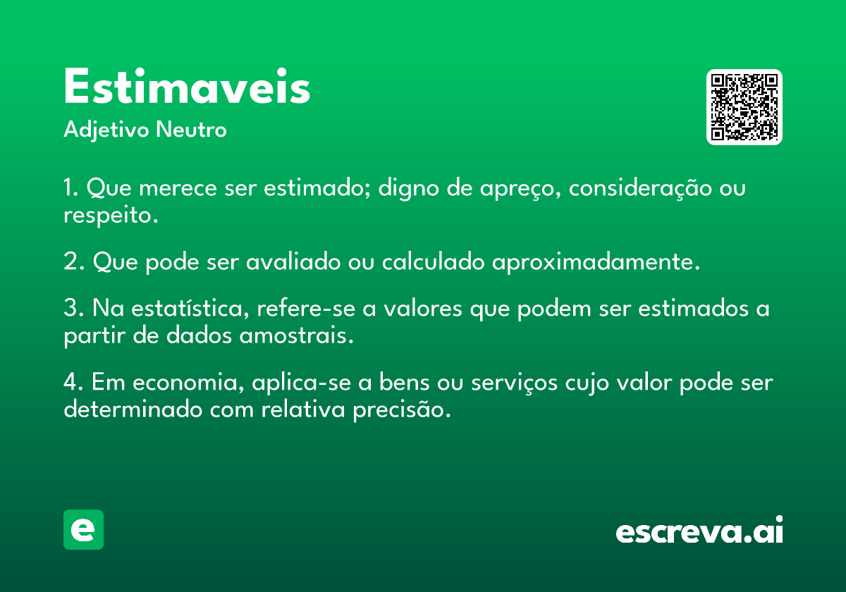 estimaveis
