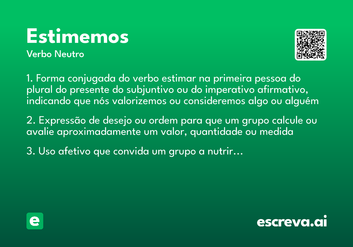 estimemos
