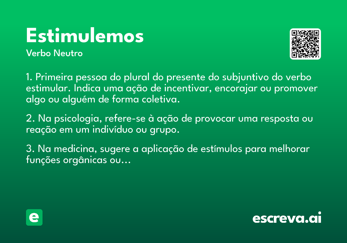 estimulemos