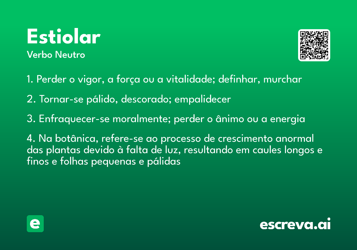estiolar
