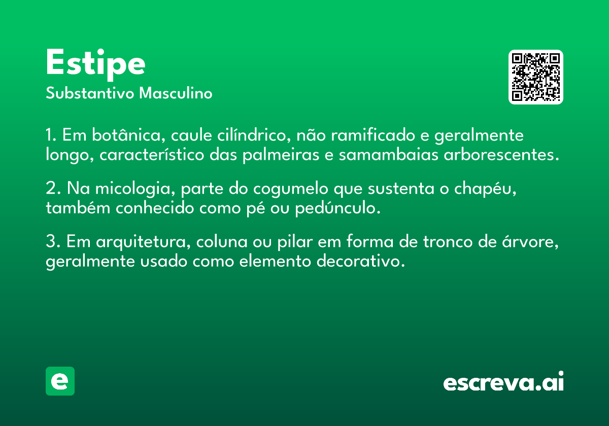 estipe