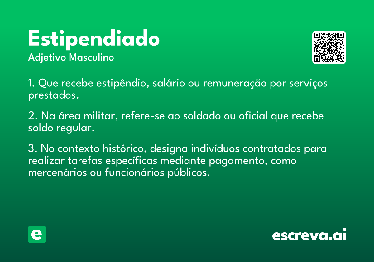estipendiado