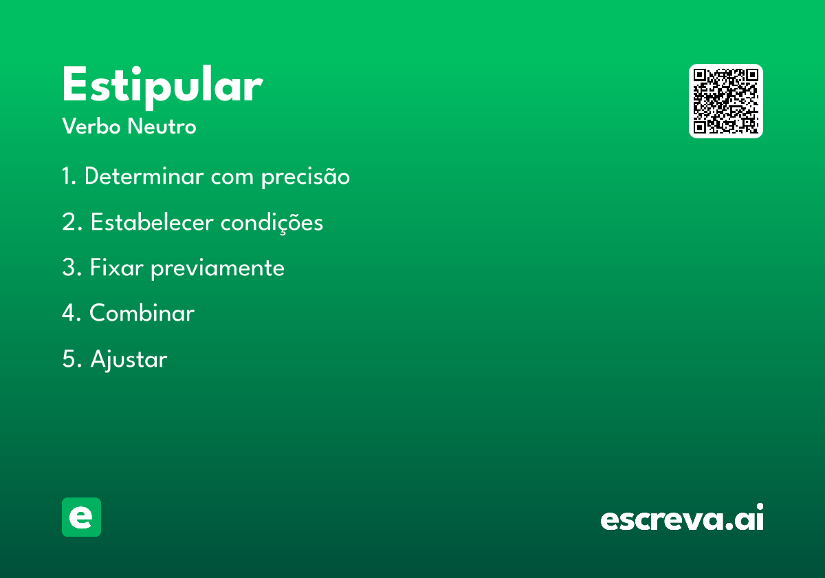 estipular