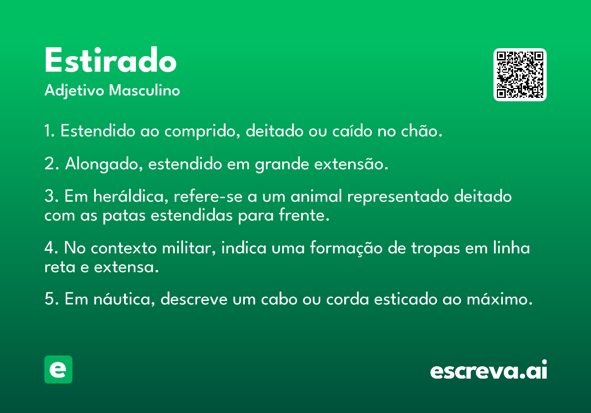 estirado
