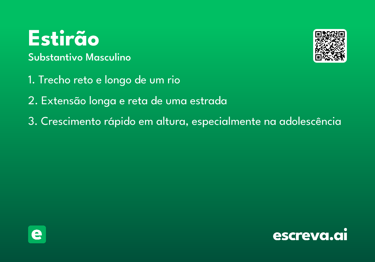 estirão