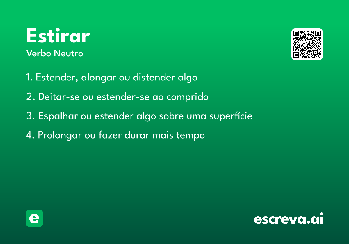 estirar