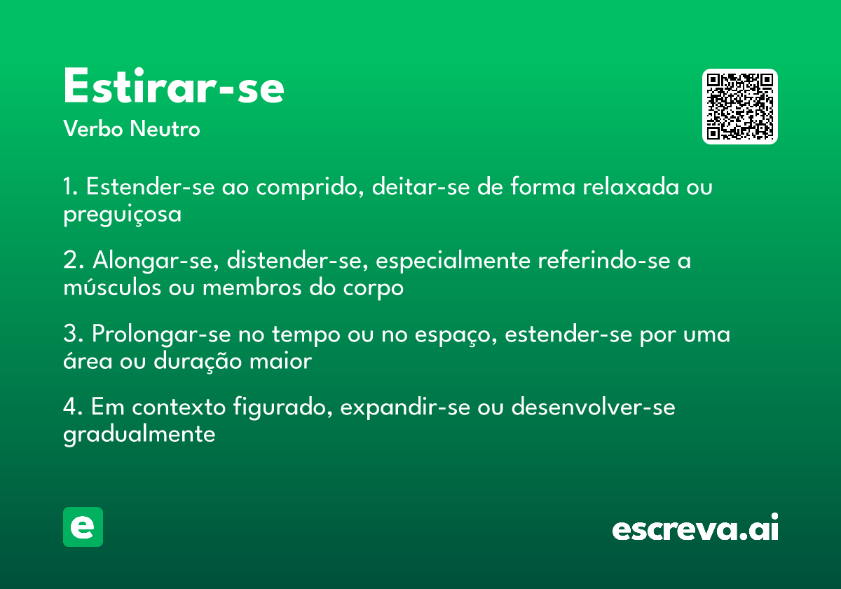 estirar-se