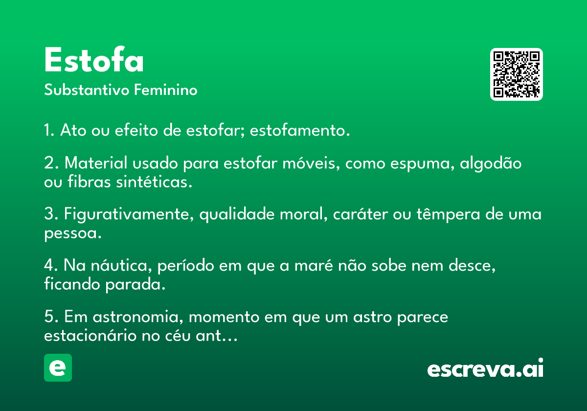 estofa