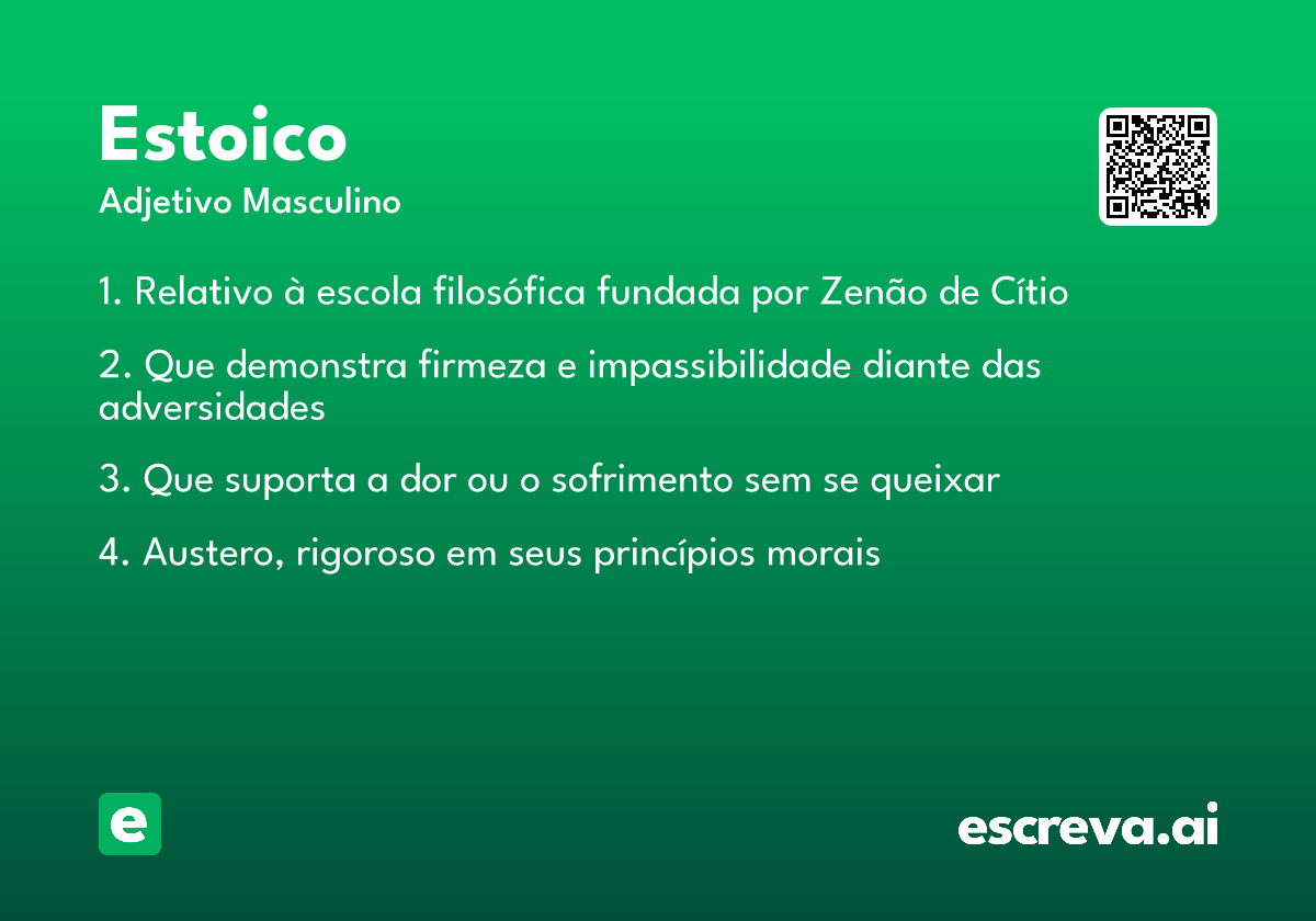 estoico