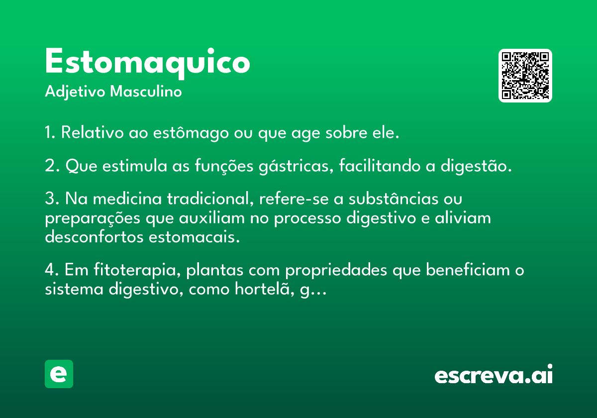 estomaquico