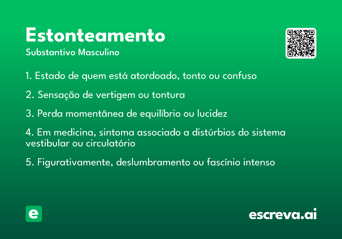 estonteamento