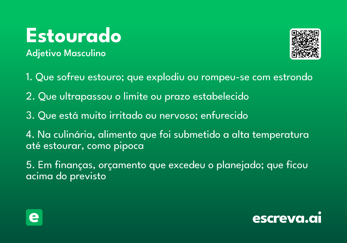 estourado