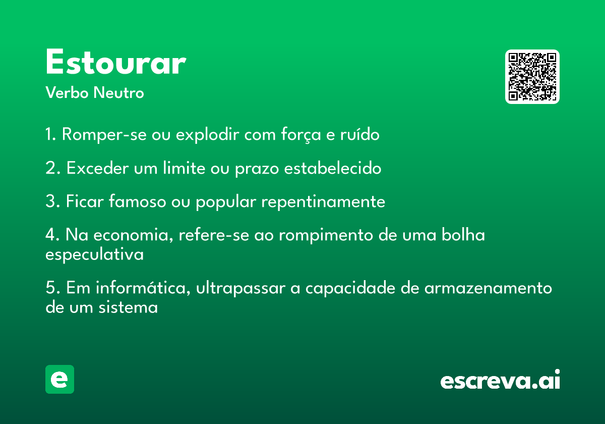 estourar