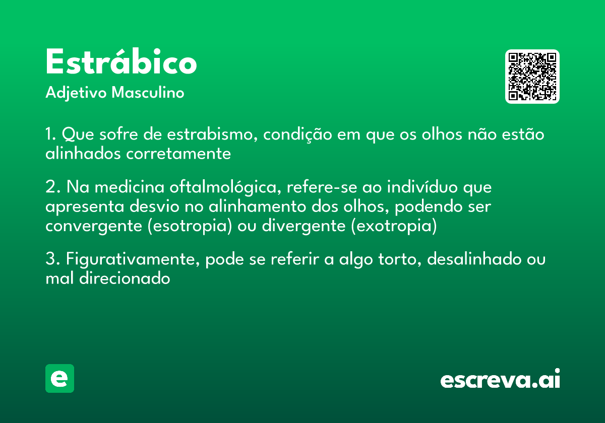 estrábico