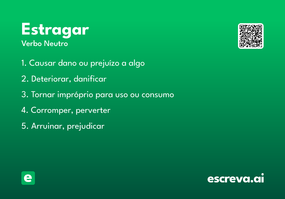 estragar