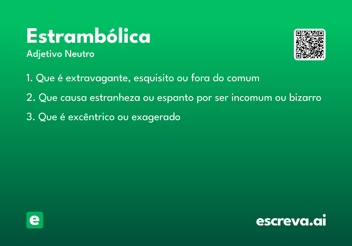 estrambólica