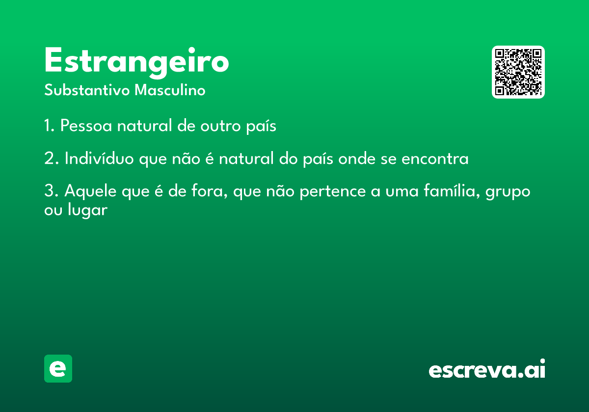 estrangeiro