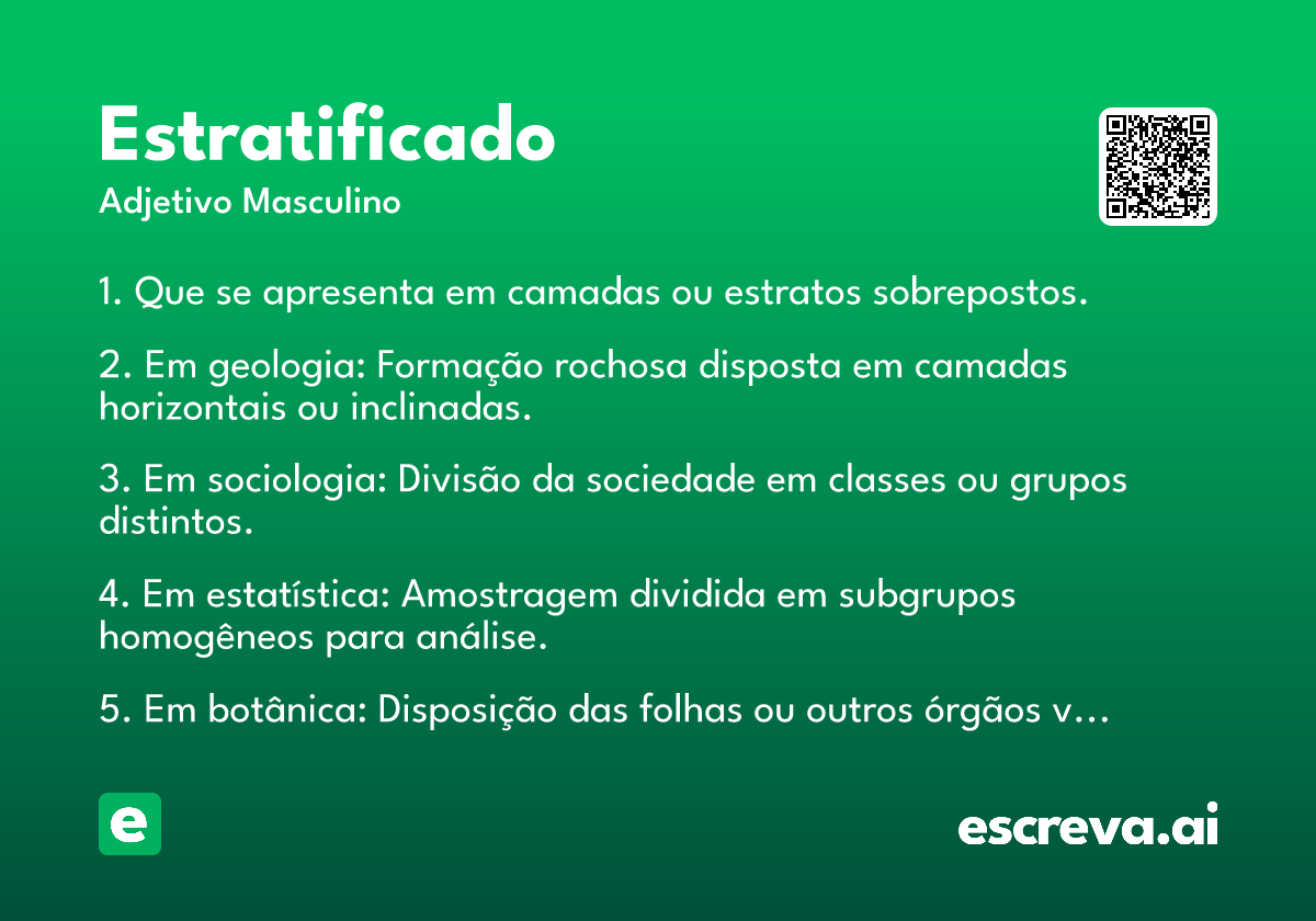 estratificado