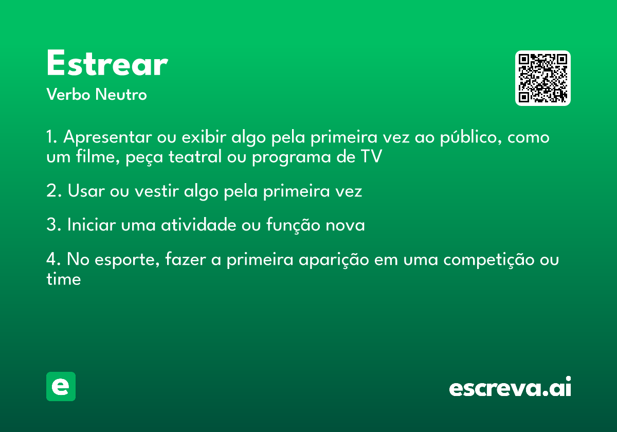 estrear