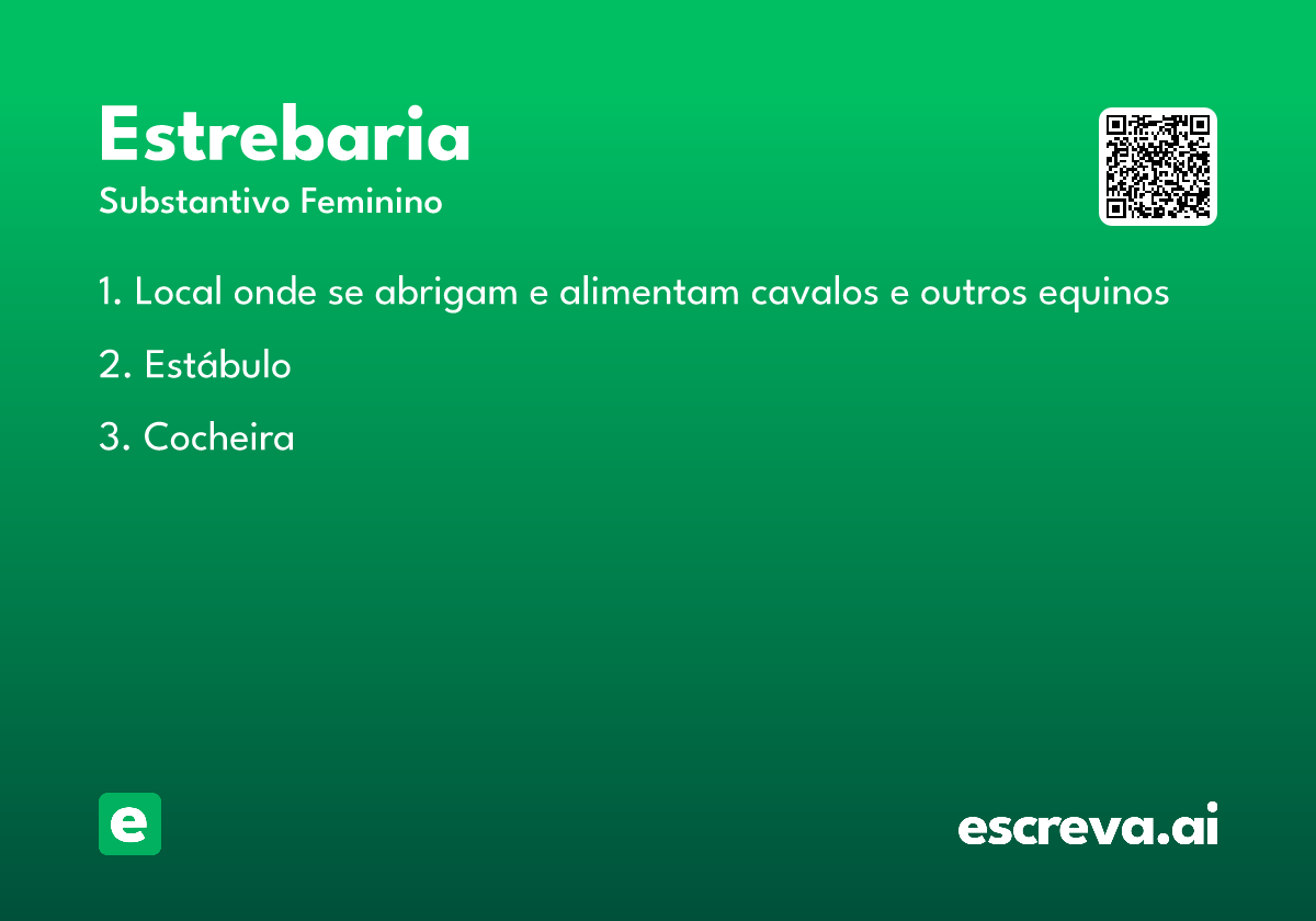 estrebaria